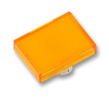 EAO 61-9681.4 Lens, Illum, Plastic, Rectangular, Yellow, 61 Series