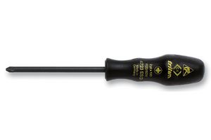 CK TOOLS T4723ESD 0 Screwdriver, Pozidriv, PZ0, 60 mm Blade, 130 mm Overall