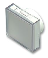 OMRON INDUSTRIAL AUTOMATION A165L-AW Indicator Lens, White, Square, Lens Screen, Pushbutton Switches, A16