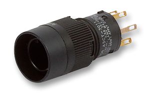 OMRON INDUSTRIAL AUTOMATION A3CT-7021 Pushbutton Switch, A3C Series, 12 mm, SPST-NO, SPST-NC, On-Off, Round