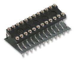 ARIES 1106396-24 IC Adapter, 24-DIP 7.62mm to 24-DIP, 2.54mm Pitch Spacing, 7.62mm Row Pitch