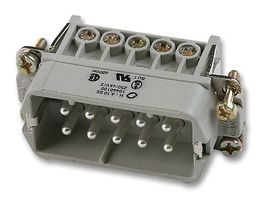 LAPP 10.5300 Heavy Duty Connector, 16+PE, Wire Protection, HA, Insert, 16 Contacts, 16A, Plug, Screw Pin