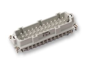 LAPP 10.1920 Heavy Duty Connector, Insert, EPIC HBE Series, Cable Mount, Plug, 10 Contacts, 2 Rows, Pin