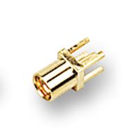 AMPHENOL RF MMCX6251N1-3GT30G-50 RF / Coaxial Connector, MMCX Coaxial, Straight Jack, Through Hole Vertical, 50 ohm