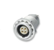LEMO EGG.0B.306.CLL Circular Connector, Standard Circular Connector, 0B Series, Panel Mount Receptacle, 6 Contacts