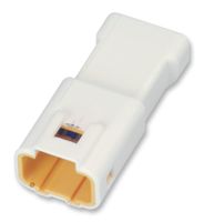 JST / JAPAN SOLDERLESS TERMINALS 04T-JWPF-VSLE-S Connector Housing, Waterproof IPX7, JWPF, Plug, 4 Ways, 2 mm, JWPF Series Tab Contacts