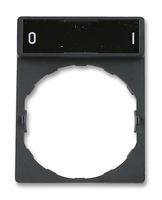 SCHNEIDER ELECTRIC ZBY2178 Legend Plate, Harmony Series Switches and Pilot Lights, O-I, 30 x 40 mm