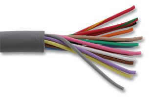 ALPHA WIRE 1181/15C SL005 Multicore Cable, Control, Unscreened, 15 Core, 22 AWG, 0.34 mm², 100 ft, 30.5 m