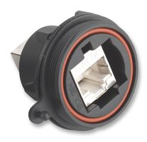 BULGIN LIMITED PX0833 In-Line Adapter, Cat5e, Adaptor, In-Line, RJ45, RJ45, Buccaneer