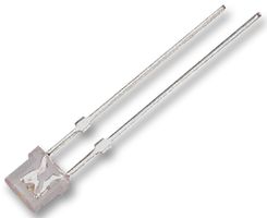 NICHIA 110214 LED, Green, Through Hole, 2mm x 4mm, 30 mA, 3.5 V