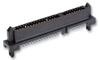 MOLEX 87713-1006 PCB Receptacle, Board-to-Board, 1.27 mm, 1 Rows, 22 Contacts, Female Receptacle, Surface Mount