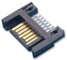 MOLEX 67490-3220 I/O Connector, 7 Contacts, Plug, SATA, Surface Mount, 67490, PCB Mount