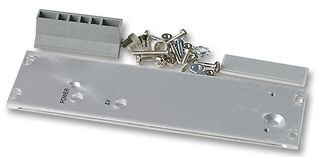 NVENT SCHROFF 21006954 Panel, Aluminium, Unfinished, 19" Compatible Power Supply, 128.4 mm