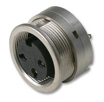LUMBERG 0304 03 Circular Connector, IP68, M16, Standard Circular Connector, 03 Series, Panel Mount Receptacle