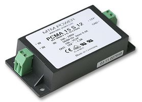 MTM POWER PCMA15 S12 PSU, ENCAPSULATED, 12V, 1.3A