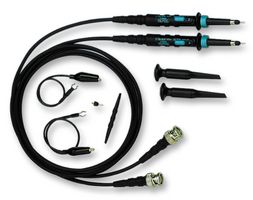 TESTEC TT-LF312-2-6 10020-2-6 Oscilloscope Probe, 2 Test Probes, Passive, 150 MHz, 600 V, 1:1, 10:1