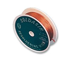EDSYN SW1.3/30 Desoldering Braid, Soldasip®, No-Clean, Halogen Free, Static Dissipative Bobbin, 1.3mm x 30m