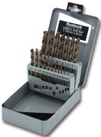 DURATOOL COLDS/001 JOBBER DRILL SET, COBALT, 1-13X0.5MM