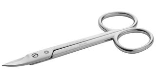 IDEAL-TEK 375-40.NP.IT Scissors, Short/Curved Blade, General Purpose / Industrial, 17 mm, 105 mm, 0.67 ", 4.13 "