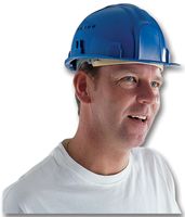 JSP AHL040000500 HELMET, SAFETY, EUROPEAN, BLUE