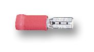 JST / JAPAN SOLDERLESS TERMINALS FVDDF1.25-250A (S)(LF) K Quick Disconnect Terminal, FVDDF, Female Quick Disconnect, 6.35mm x 0.81mm, 0.25" x 0.032"