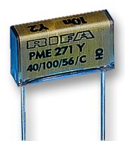 KEMET PME271Y433M Safety Capacitor, Metallized Paper, Radial Box - 2 Pin, 3300 pF, ± 20%, Y2, Through Hole