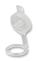 STAUBLI 20155 Dust Cap / Cover, Black, Cap, Panel Mounted Sockets