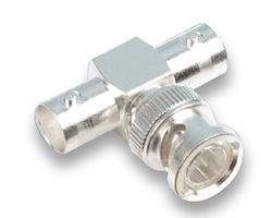 GREENPAR - TE CONNECTIVITY 1-1478039-0 RF / Coaxial Adapter, BNC, Plug, BNC, Jack, Tee Adapter, 75 ohm