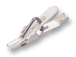 HIRSCHMANN TEST AND MEASUREMENT 930476001 Crocodile Clip, Minitature, Pack 5, AGF, 1 mm, Black