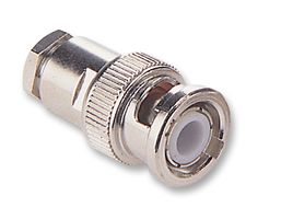 MULTICOMP PRO MP-13-01-3 TGZ RG174U RF / Coaxial Connector, BNC Coaxial, Straight Plug, Solder, 50 ohm, RG174, Brass