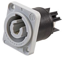 NEUTRIK NAC3MPB-1 High Power Connector, powerCON, Plug, 250 VAC, 20 A, Panel Mount, Quick Connect