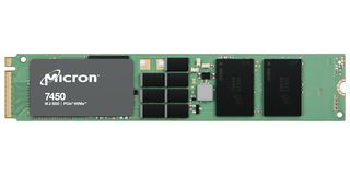 MICRON MTFDKBG960TFR-1BC1ZABYY SSD, Internal, M.2 22110, PCIe Gen 4, NVMe, 960 GB, 3D TLC NAND