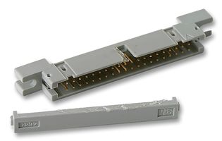 3M 4640-6000 IDC Connector, Lugged, IDC Plug, Male, 2.54 mm, 2 Row, 40 Contacts, Cable Mount