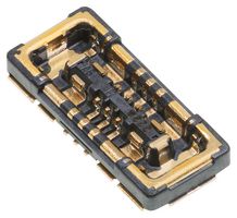 MOLEX 220250-0069 Mezzanine Connector, 6 Sig + 2 Pwr, Receptacle, 0.35 mm, 2 Rows, 8 Contacts, Surface Mount