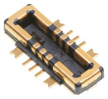 MOLEX 220251-0069 Mezzanine Connector, 6 Sig + 2 Pwr, Plug, 0.35 mm, 2 Rows, 8 Contacts, Surface Mount, Corson Alloy