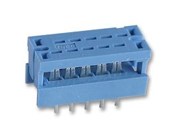 AMP - TE CONNECTIVITY 1658525-6 IDC Connector, Transition, IDC Plug, Male, 2.54 mm, 2 Row, 10 Contacts, Cable Mount