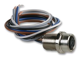 MOLEX 120011-0033 Sensor Cable, BRAD Micro-Change, Micro-Change Receptacle, Free End, 5 Positions, 300 mm, 11.8 "