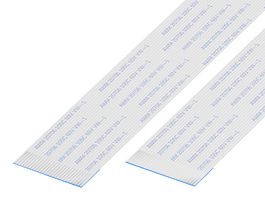 GCT 05-26-D-0076-A-4-06-4-T FFC / FPC Cable, 26 Core, 0.5 mm, Opposite Sided Contacts, 3 ", 76 mm, White