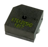 KINGSTATE KTG1205HD Magnetic Transducer, Buzzer, Continuous, 3 V to 7 V, 50 mA, 90 dBA, 2.4 kHz