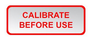 MULTICOMP PRO MP012915 Label, Self Adhesive, 15 mm, 40 mm, Silver Void Polyester, Calibrate Before Use