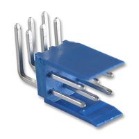 AMP - TE CONNECTIVITY 281742-3 Pin Header, Right Angle, Wire-to-Board, 2.54 mm, 2 Rows, 6 Contacts, Through Hole Right Angle