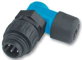 AMPHENOL SINE/TUCHEL C016 30K006 100 10 Circular Connector, Standard Circular Connector, ecomate M Series, Cable Mount Plug, 6 Contacts