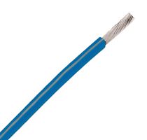 ALPHA WIRE 2842/19 BL001 Wire, PTFE, Blue, 28 AWG, 19 x 0.079mm, 1000 ft