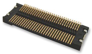 KYOCERA 14 5805 060 000 829+ Mezzanine Connector, 1 mm Height, Header, 0.4 mm, 2 Rows, 60 Contacts, Surface Mount, Copper