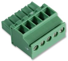 PHOENIX CONTACT 1862881 Pluggable Terminal Block, 3.5 mm, 5 Ways, 28 AWG, 16 AWG, 1.5 mm², Screw
