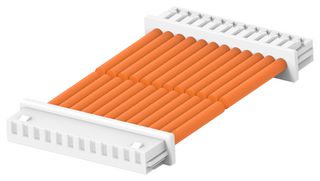 TE CONNECTIVITY 2405416-6 Cable Assembly, CN1 Connector to CN2 Connector, 12 Ways, 1.25 mm, 1 Row, 300 mm, 11.8 "