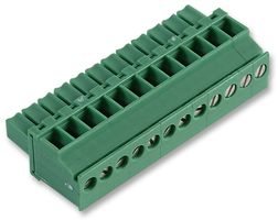 PHOENIX CONTACT 1862959 Pluggable Terminal Block, 3.5 mm, 12 Ways, 28 AWG, 16 AWG, 1.5 mm², Screw