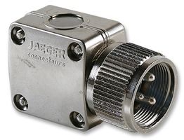 JAEGER 532606006 Circular Connector, Standard Circular Connector, Standard Series, Cable Mount Plug, 6 Contacts
