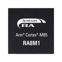 RENESAS R7FA8M1AHECBD#UC0 ARM MCU, ARM Cortex-M85F, 32 bit, 480 MHz, 1 MB, 224 Pins