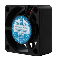 ORION FANS OD2510-12LB DC Axial Fan, 12 V, Square, 25 mm, 10 mm, Ball Bearing, 1.8 CFM